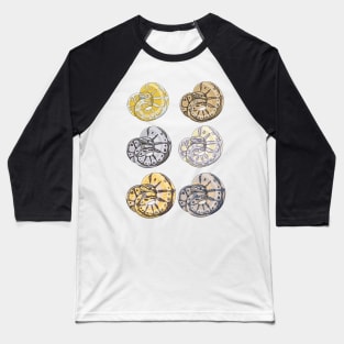 Ball python morph pattern Baseball T-Shirt